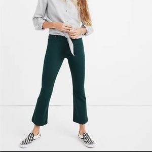 Madewell Cali Demi-Boot Sateen Jeans
